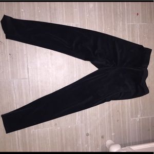 velvet leggings